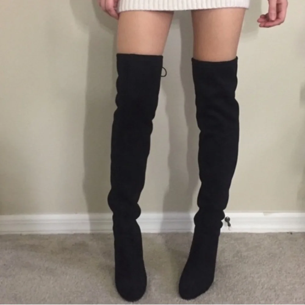 Steve Madden Suede Over the Knee Boots